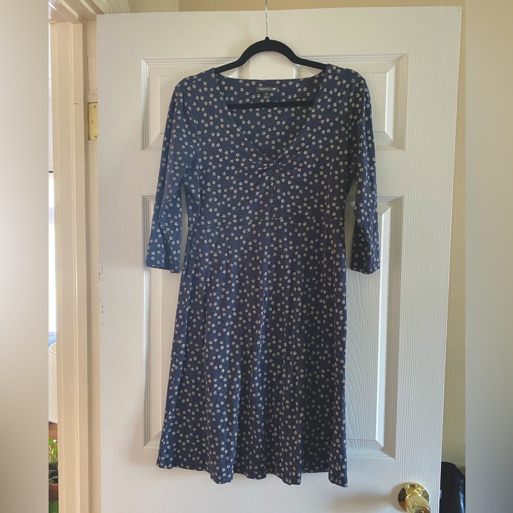 Toad&co Blue Floral Dress